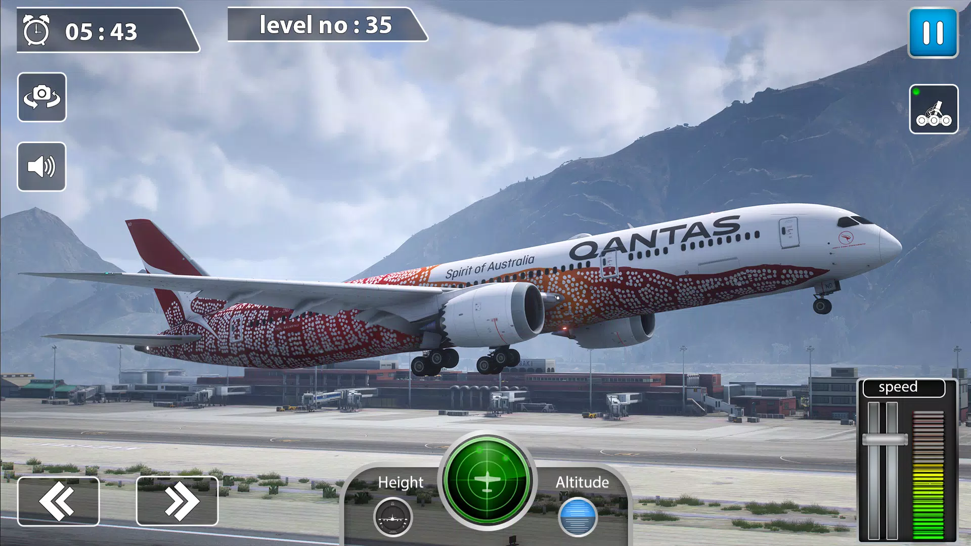 Airplane Flight 3d Simulator スクリーンショット 4