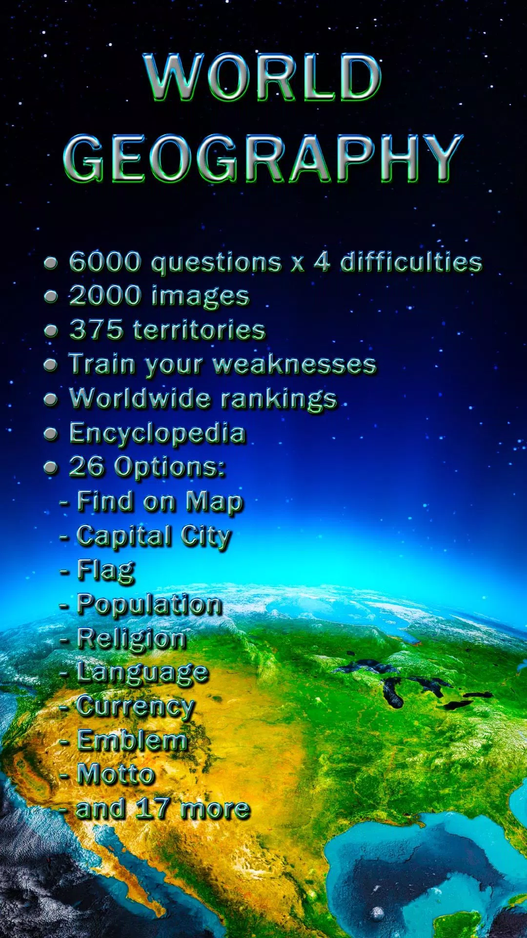 World Geography スクリーンショット 1