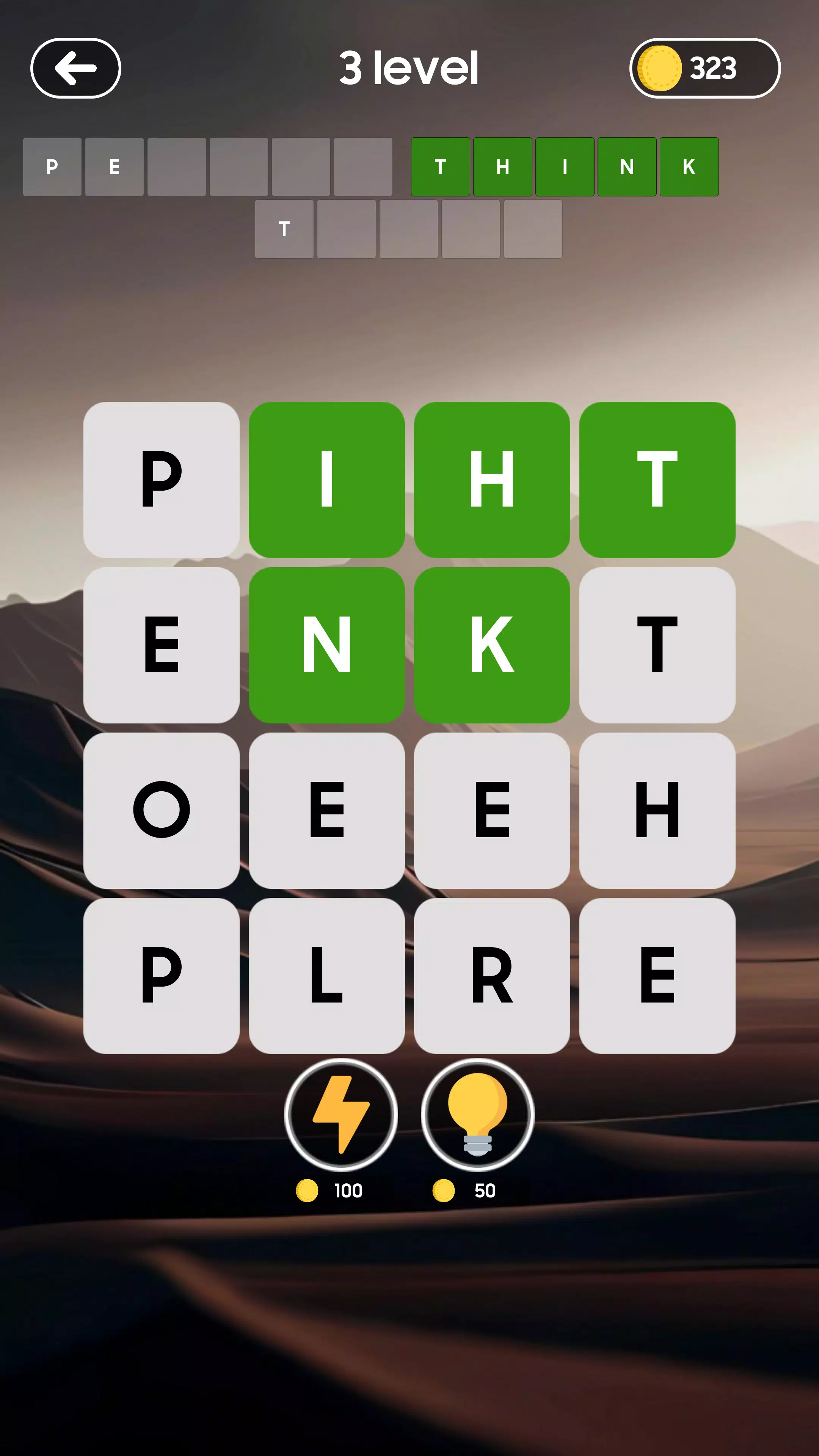 Fillwords - Crossword game應用截圖第4張
