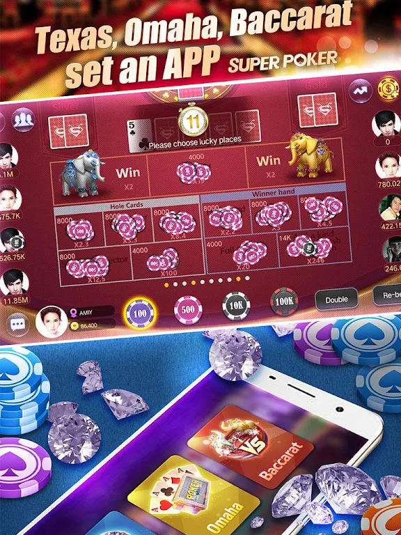 Super Texas Poker--Best Free Texas Hold’em poker Captura de pantalla 2
