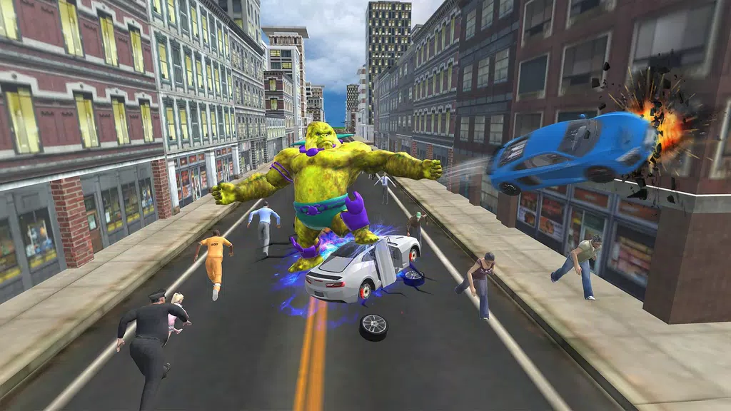 Monster Hero City Battle 스크린샷 2