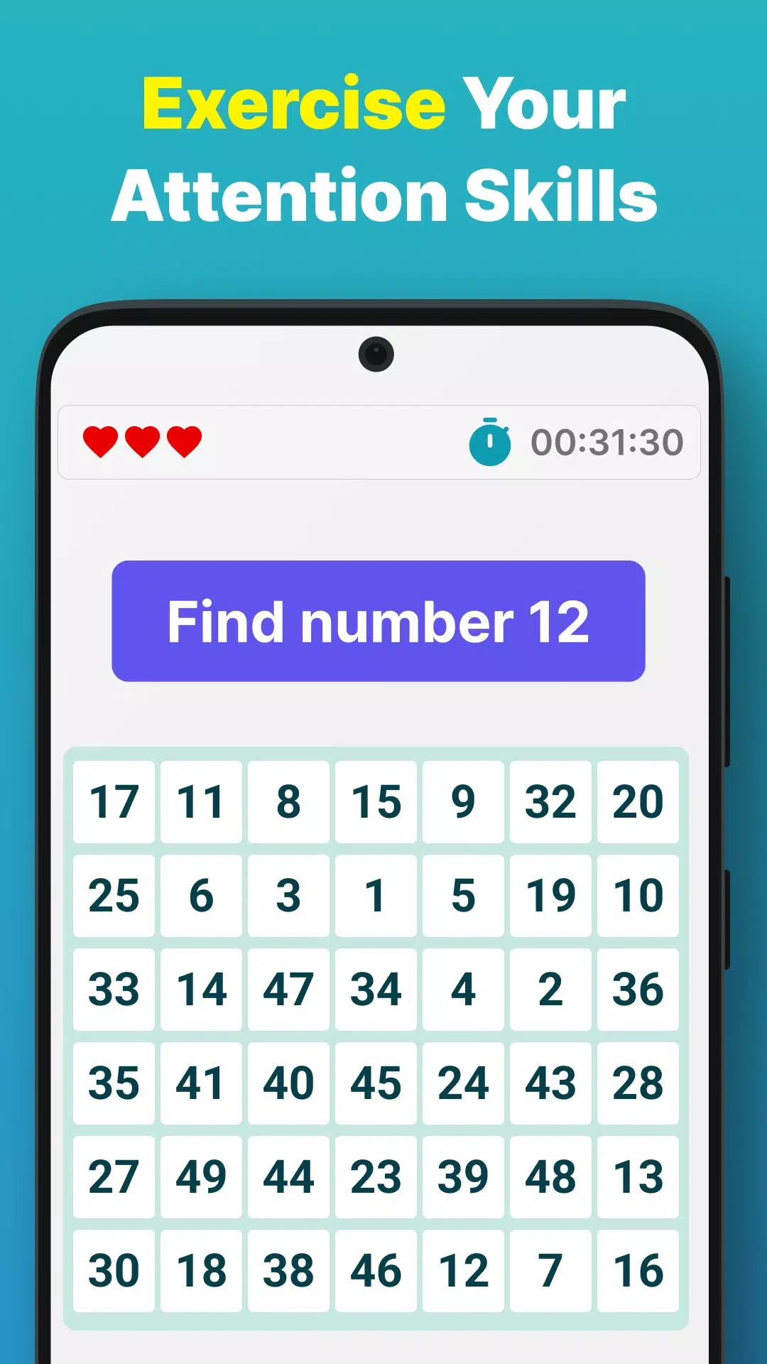 Math Games for the Brain 스크린샷 3