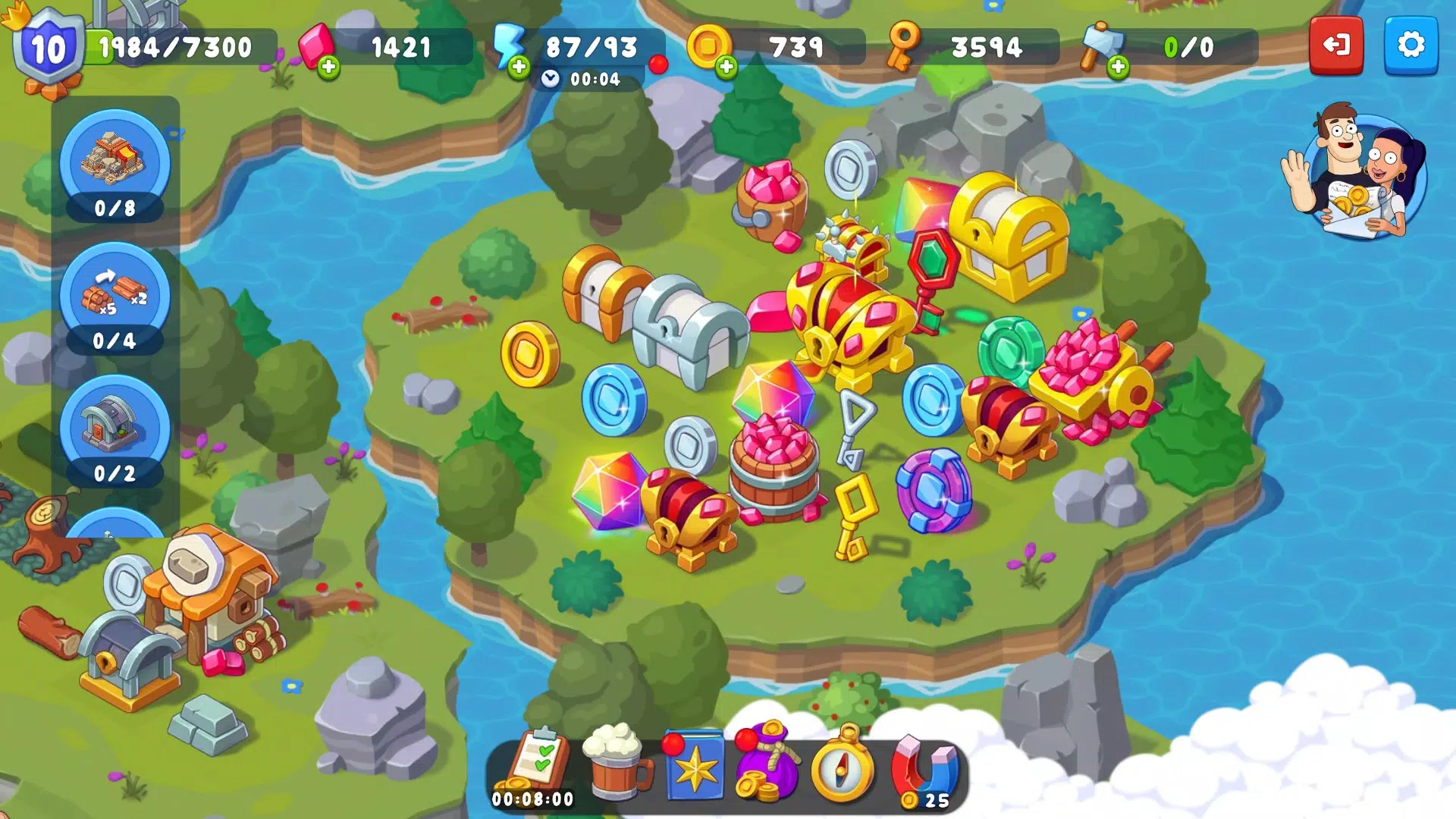 Castle Craft: Merge Quest應用截圖第4張