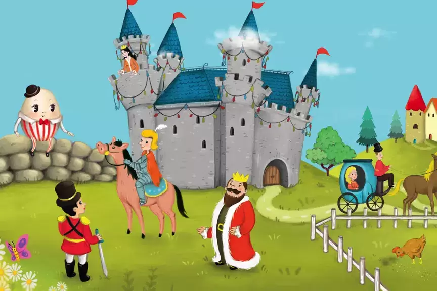 Cute Nursery Rhymes, Poems & Songs For Kids Free Capture d’écran 2