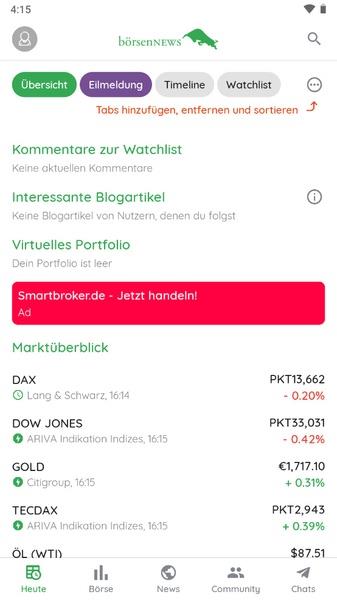 börsenNEWS Screenshot 1