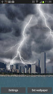 Thunderstorm Chicago - LWP Скриншот 3