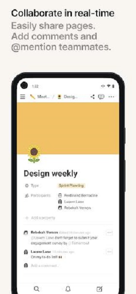 Notion - notes, docs, tasks Скриншот 3