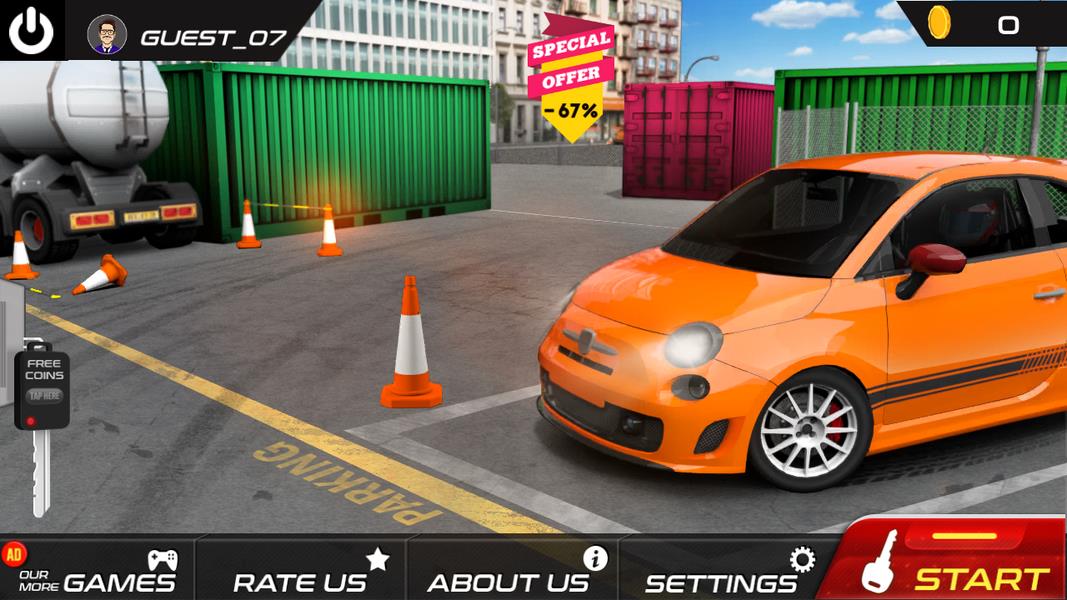 Modern Car Parking 3d 스크린샷 1