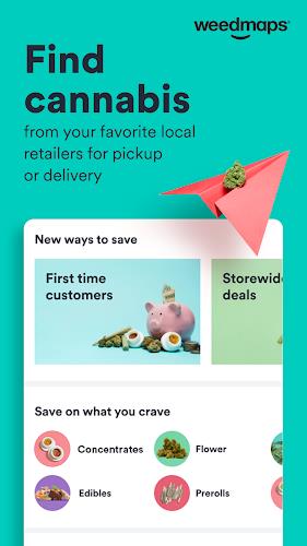 Weedmaps: Find Weed & Delivery Captura de pantalla 1