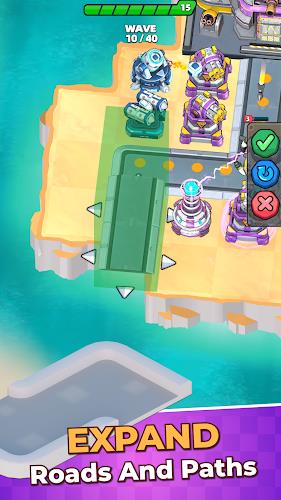 Island Defense TD - Tower War Screenshot 3