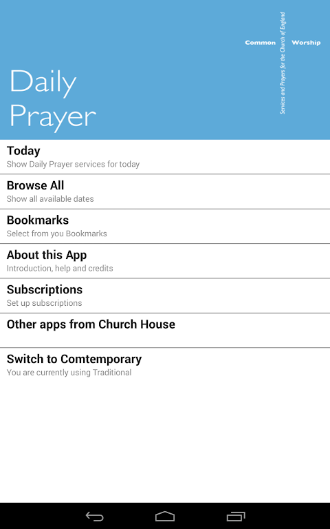 Daily Prayer: from the CofE Screenshot 2