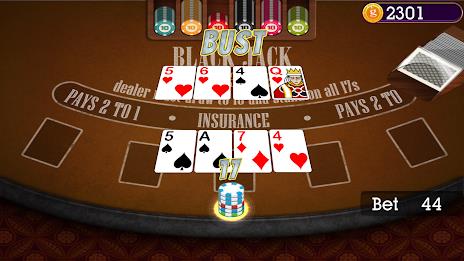 Casino Blackjack Скриншот 2