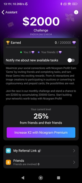 Nicegram: AI Chat for Telegram Captura de tela 4