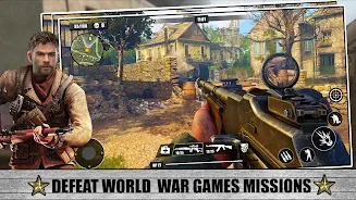 Call of WW2 Army Warfare Duty 스크린샷 4