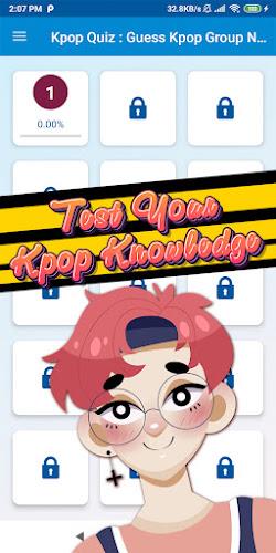 kpop group quiz Captura de tela 2