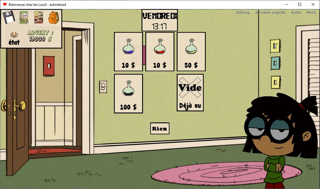 The Loud House Lost Panties Screenshot 1