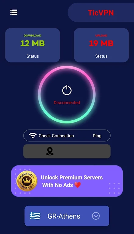 TicVPN | VPN Secure & Fast Captura de pantalla 3