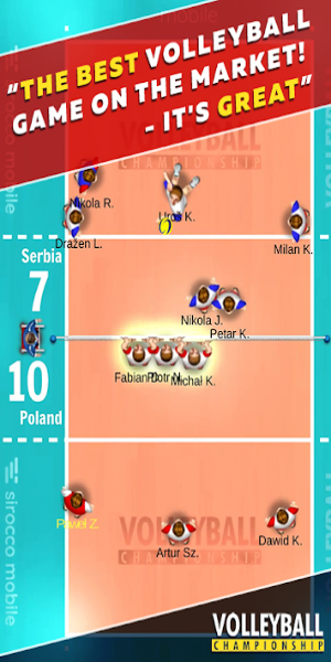 Volleyball Championship Mod スクリーンショット 1