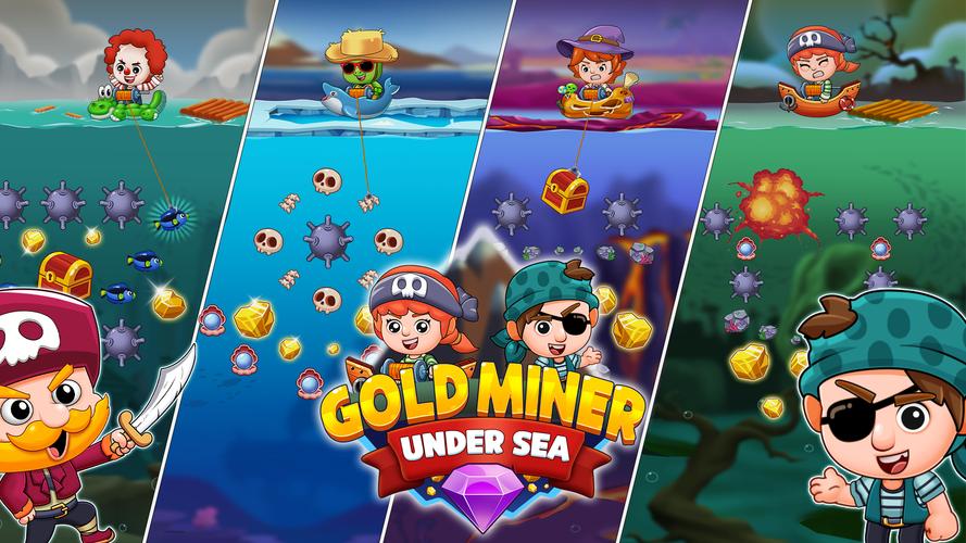 Gold Miner Under Sea Screenshot 1