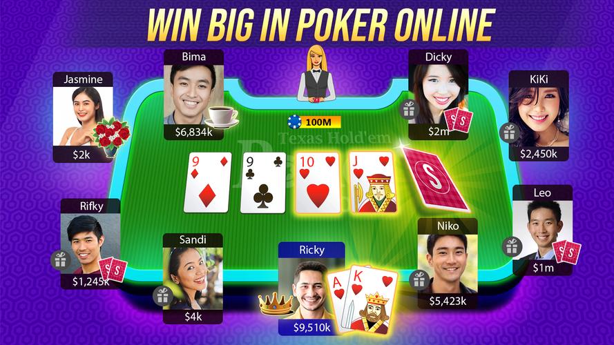 Texas Holdem Poker Online 스크린샷 1