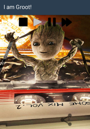 I am Groot Button 스크린샷 1