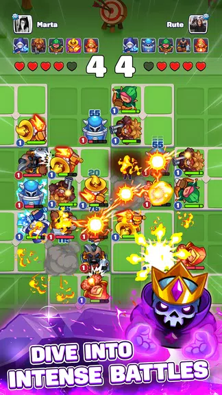 Hero Tactics: 2 Player Game Screenshot 2