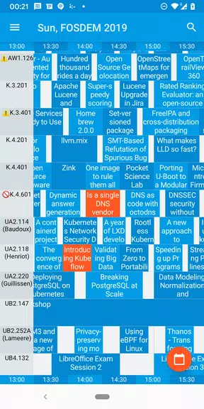 Giggity (schedule viewer) Screenshot 1