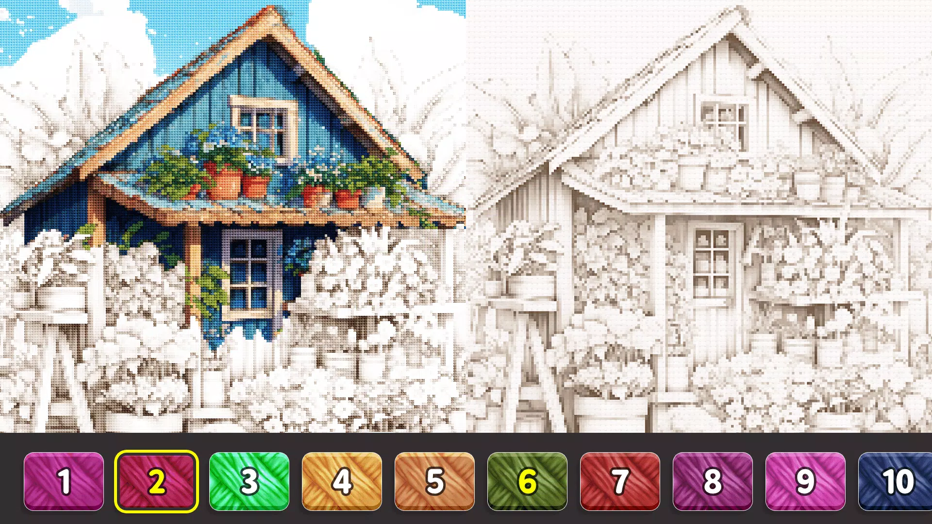 Cross Stitch: Color by Number應用截圖第3張