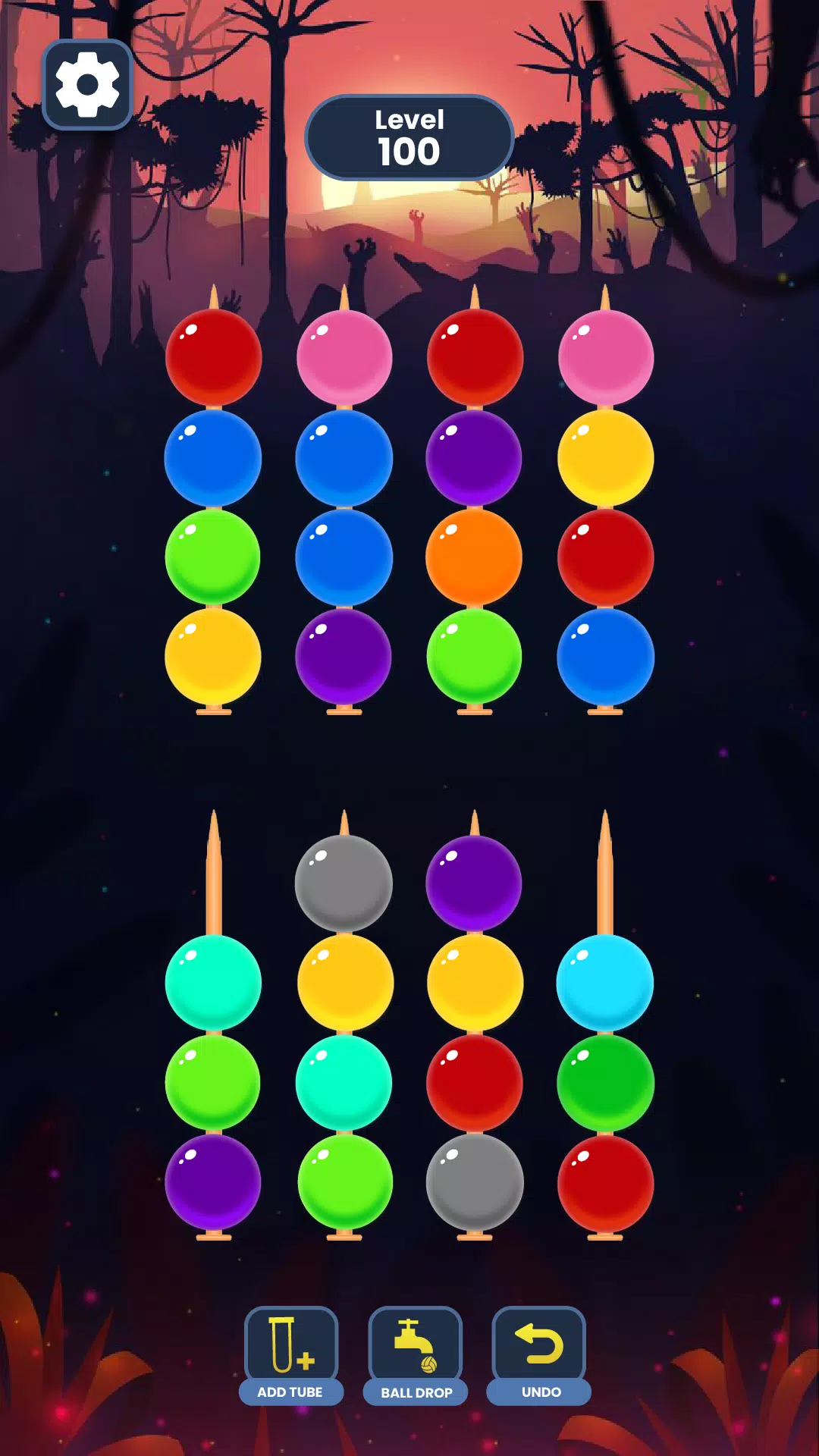 Ball Sort: Color Puzzle Game स्क्रीनशॉट 1