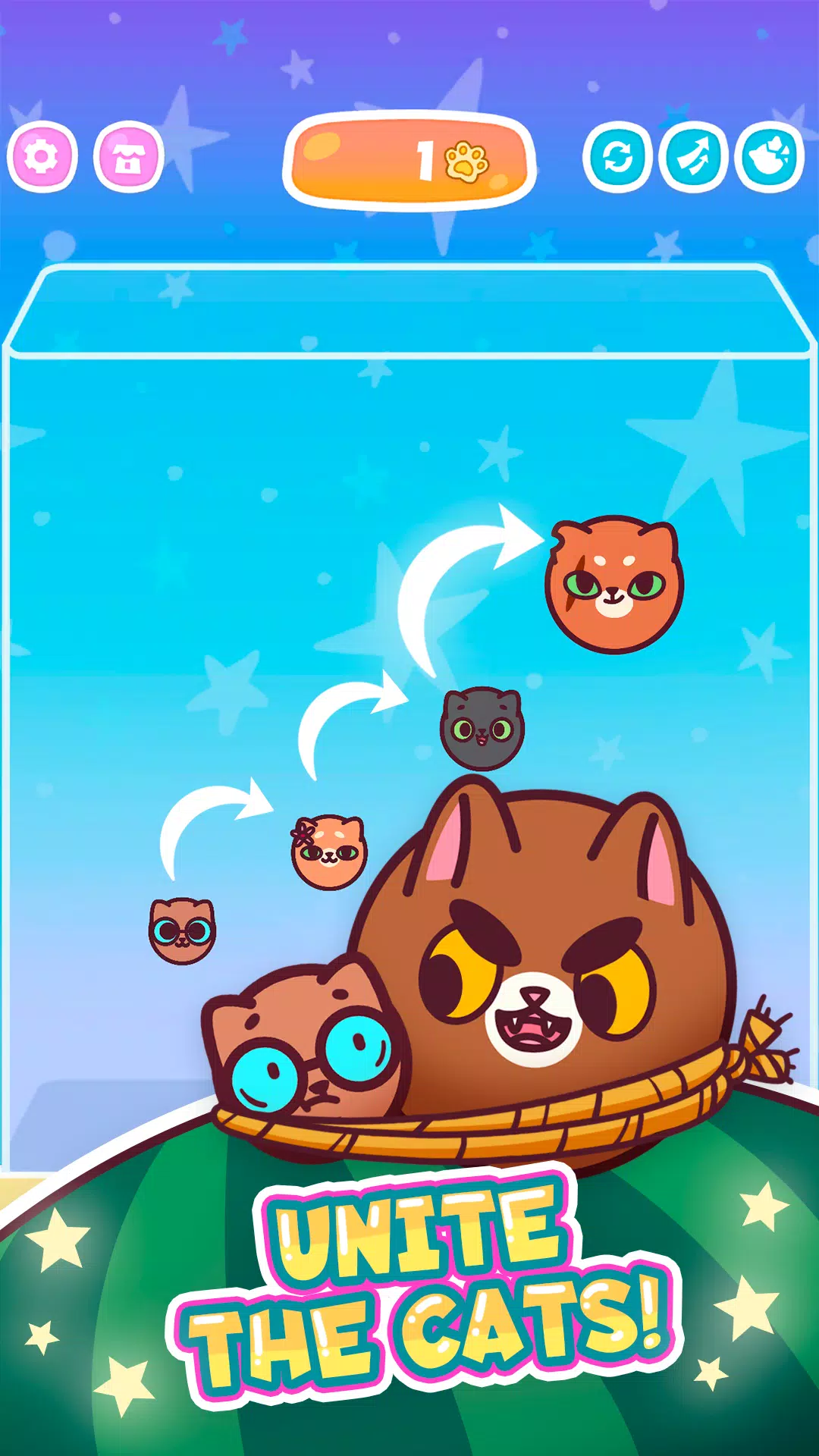 Watermelon Cats スクリーンショット 1