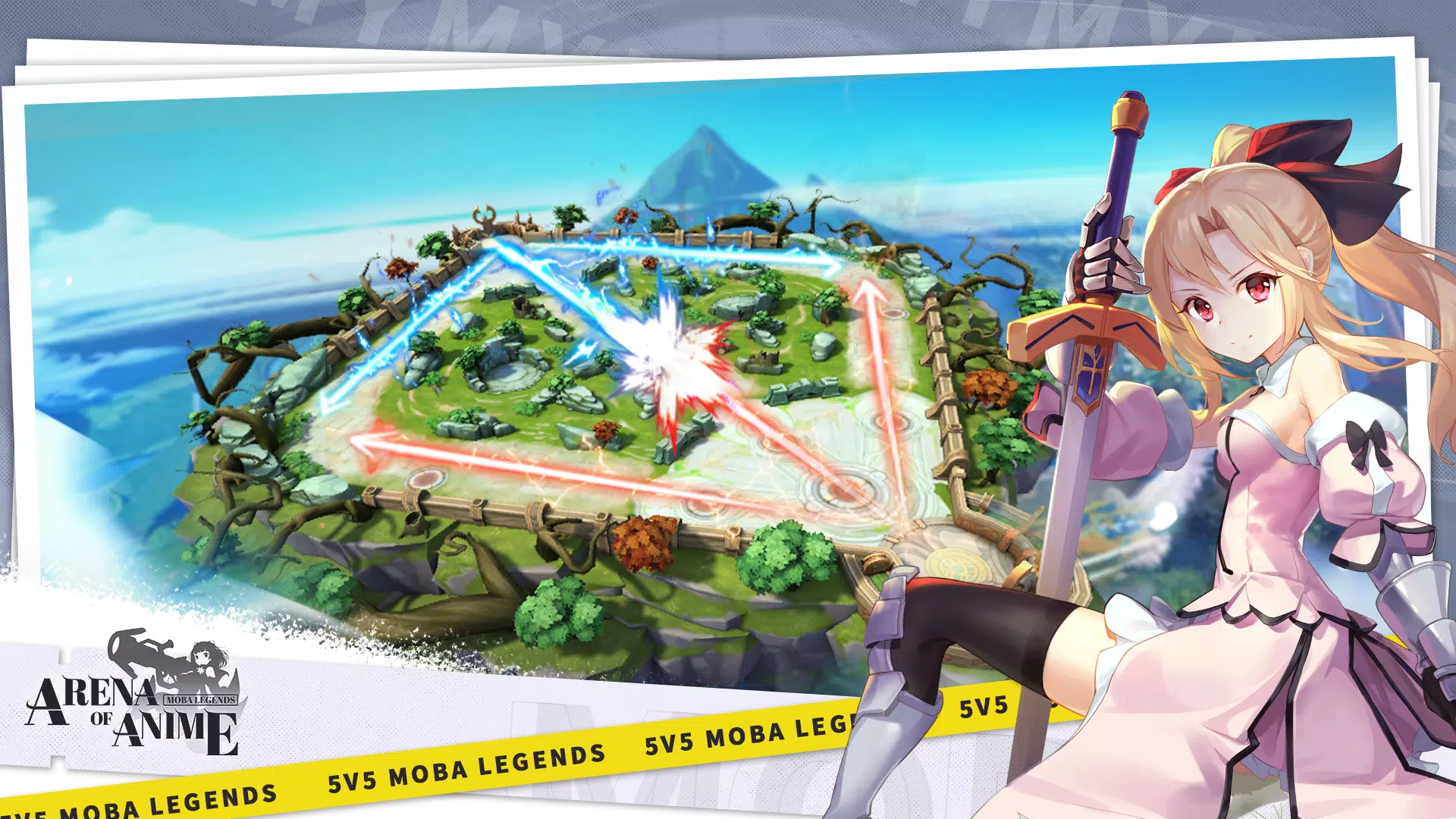 Arena of Anime: MOBA Legends Captura de tela 3