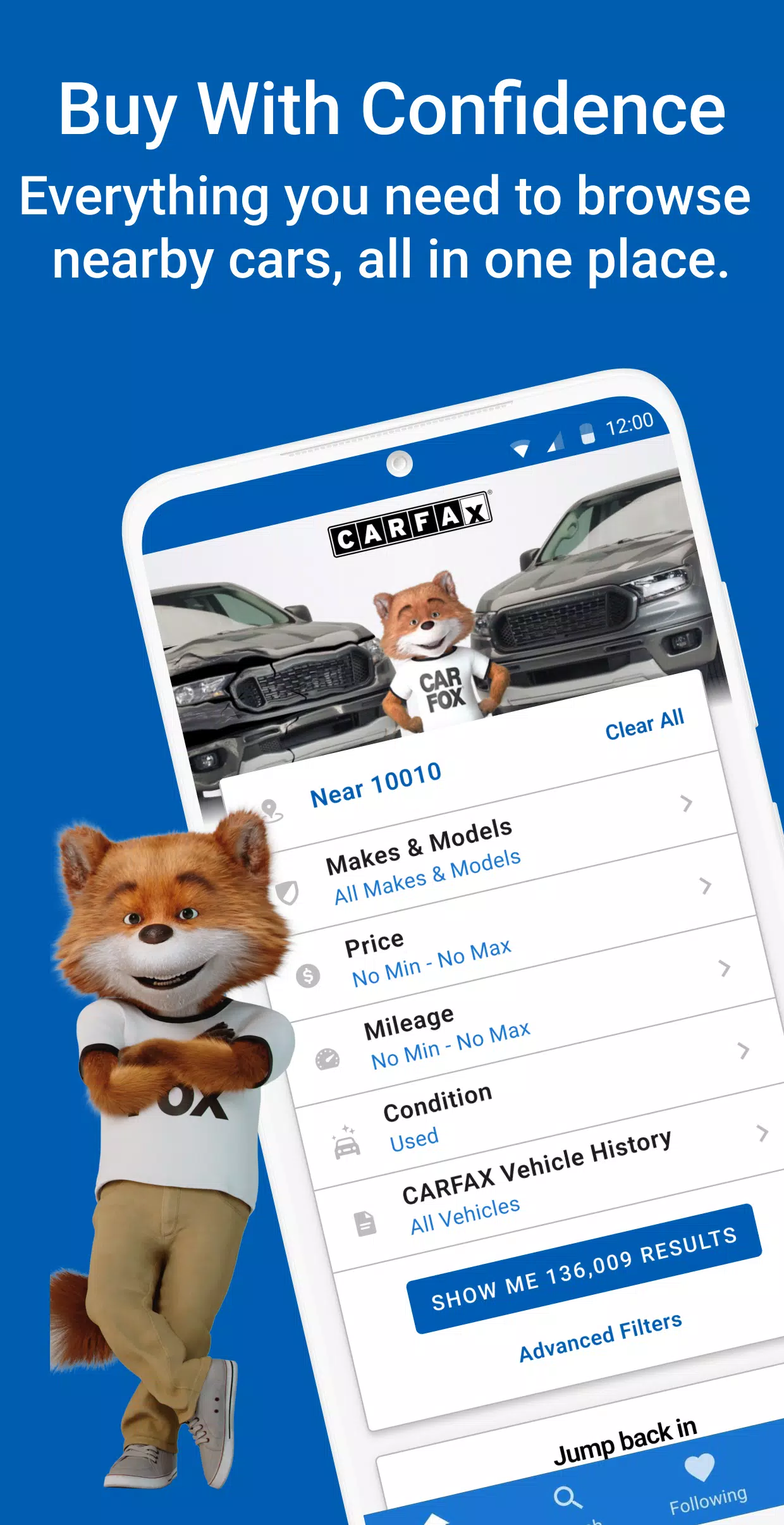 CARFAX應用截圖第1張