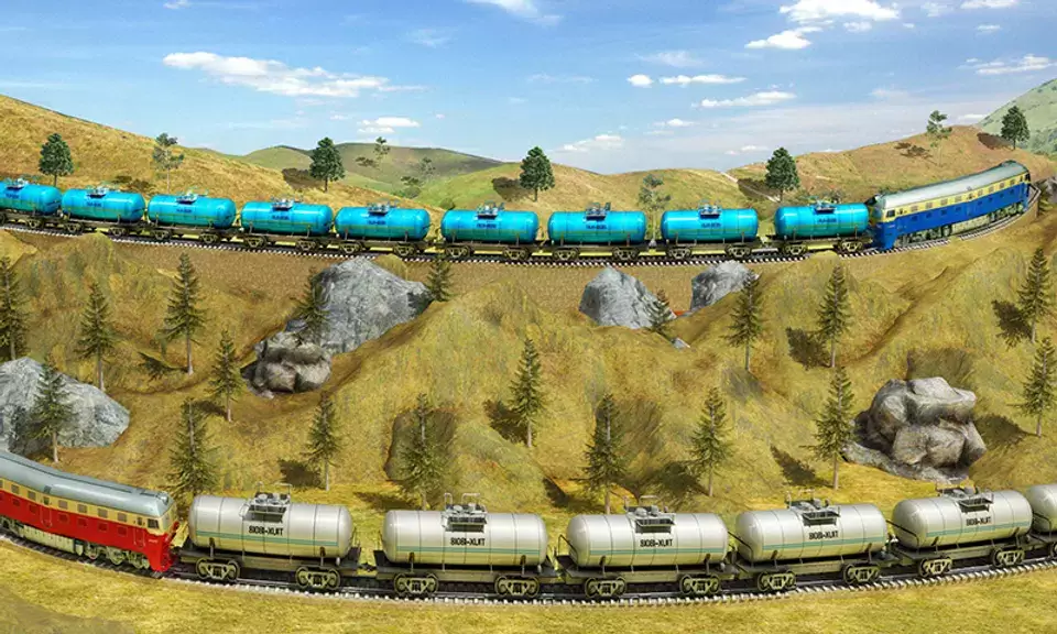 Indian Train City Pro Driving Captura de pantalla 4
