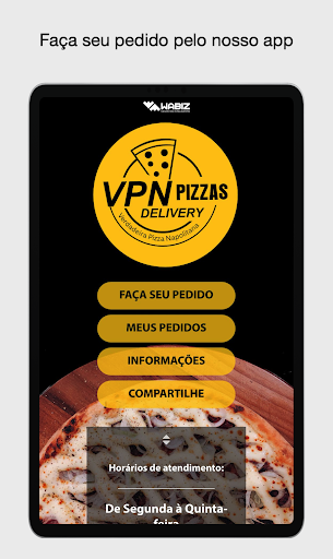 VPN Pizzas App स्क्रीनशॉट 4