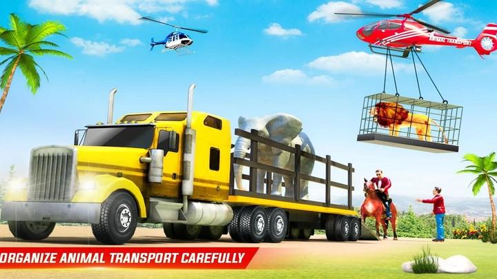 Farm Animal Transporter Truck Captura de tela 2