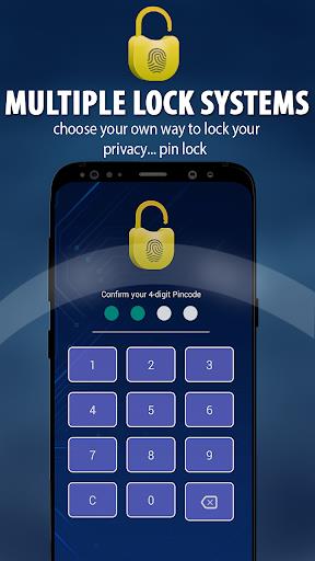 Fingerprint Lock ,Pattern lock,App Lock,Call lock 스크린샷 3