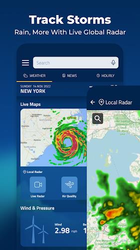 Weather Today Radar Launcher 스크린샷 3