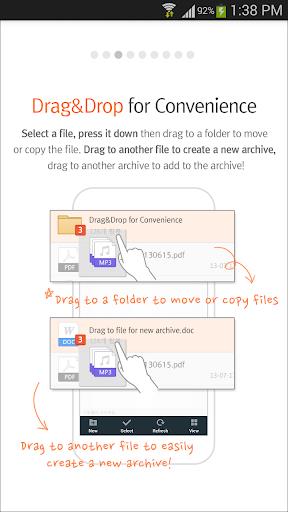 ALZip – File Manager & Unzip Captura de tela 3