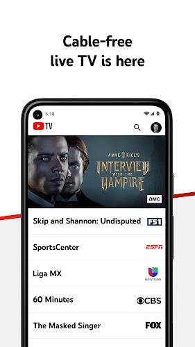 YouTube TV: Live TV & more Captura de pantalla 1