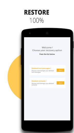 Deleted Text Messages Recovery Capture d'écran 2
