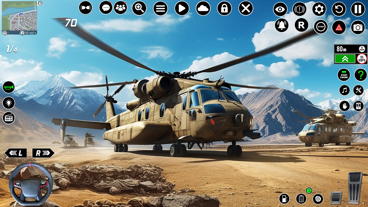 Army Cargo Driver - Truck Game Captura de pantalla 2