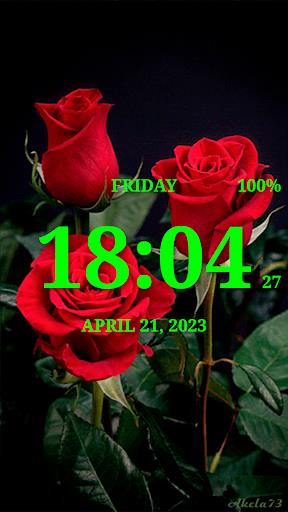 Digital Clock Live Wallpaper-7应用截图第1张