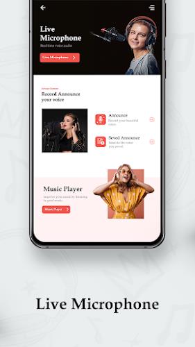 Live MIC- Bluetooth Microphone स्क्रीनशॉट 3
