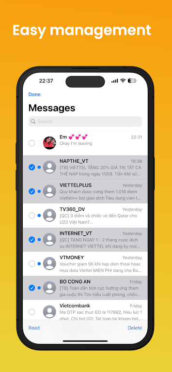 Messages iOS 17 Captura de tela 3