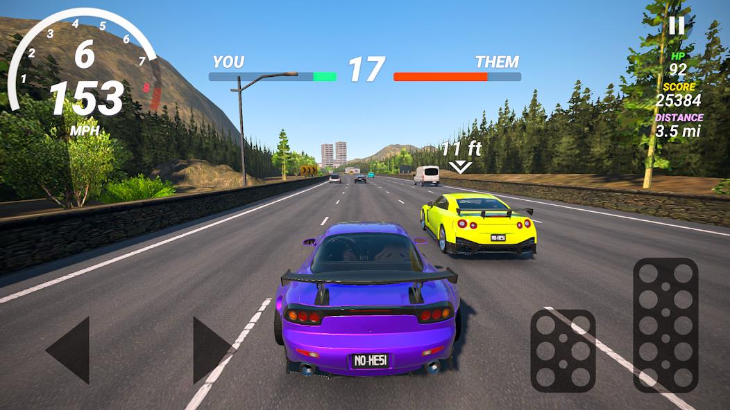 No Hesi Car Traffic Racing Mod スクリーンショット 3