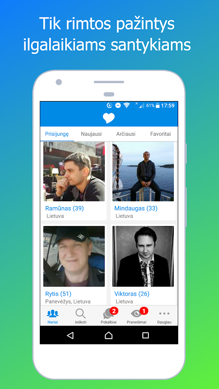antrapuse.lt - Rimtos Pažintys 스크린샷 1