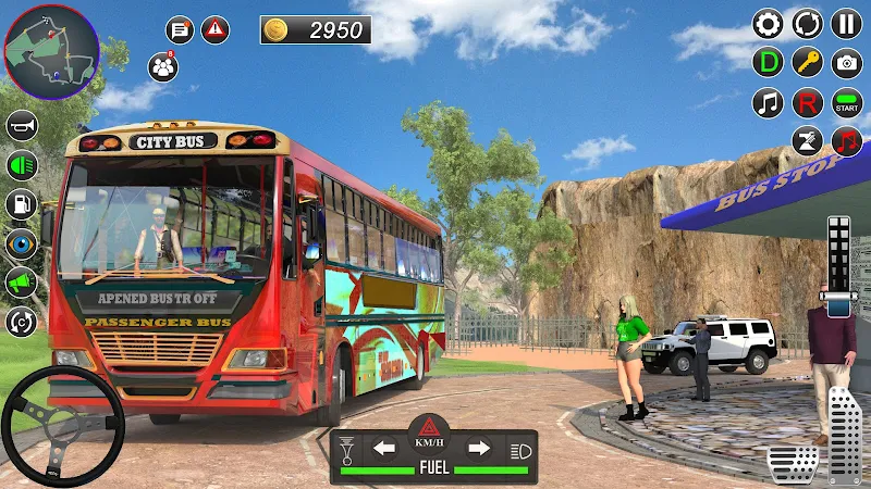 Bus Simulator: Real Bus Game 스크린샷 4