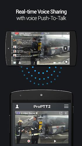 ProPTT2 Video Push-To-Talk Capture d’écran 3