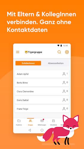 KidsFox - der Kita-Messenger Captura de tela 1