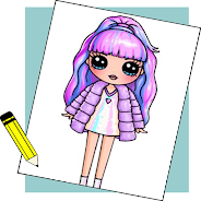 How To Draw Doll स्क्रीनशॉट 1